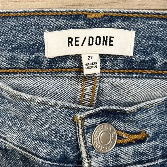 ReDone Loose Crop Jeans - Picture 2 of 10